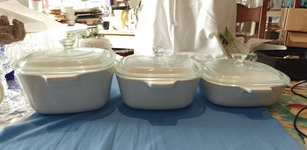 schotels oven Pyroflam made in Nederland, Ophalen of Verzenden, Overige stijlen, Glas, Schaal of Schalen