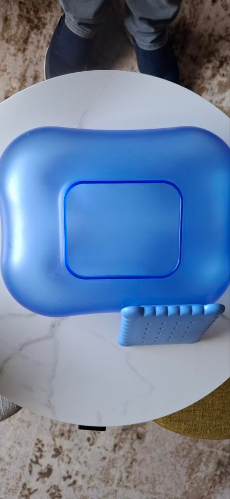 Alessi Mary Biscuit koektrommel - Blauw, Huis en Inrichting, Keuken | Keukenbenodigdheden, Ophalen of Verzenden