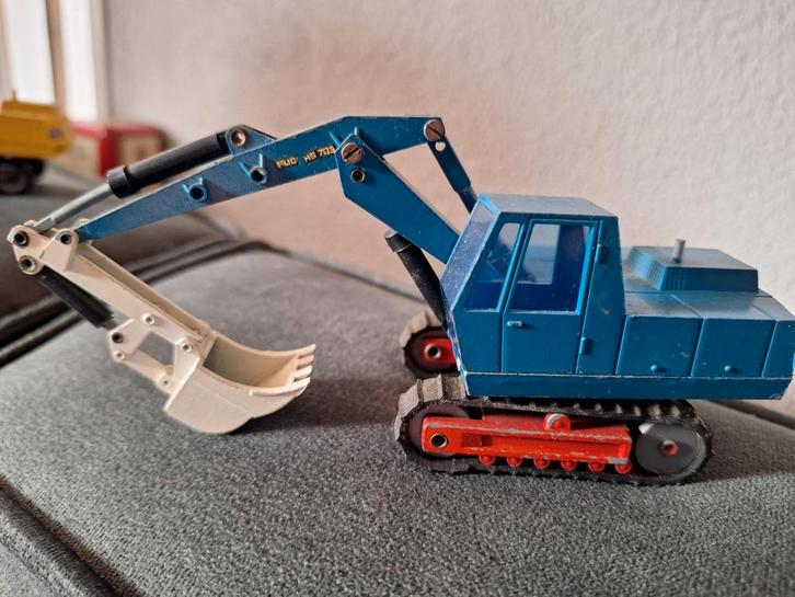 Vintage Rupskraan Speelgoedmodel - Fuchs HS 703, Hobby en Vrije tijd, Modelbouw | Auto's en Voertuigen, Gebruikt, Ophalen of Verzenden