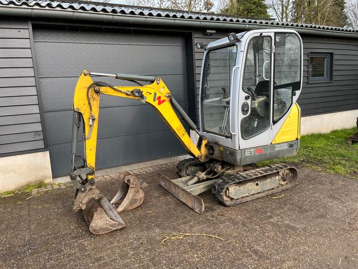 Wacker neuson et16 minigraver BJ 2019, Zakelijke goederen, Machines en Bouw | Kranen en Graafmachines, Graafmachine, Ophalen of Verzenden