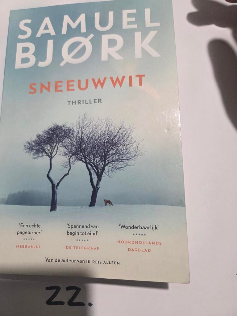 Sneeuwwit - Samuel Bjørk, Boeken, Ophalen of Verzenden