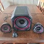 Philips 2.1 Speakerset - Gebruikt, Ophalen, Philips, Gebruikt, Subwoofer