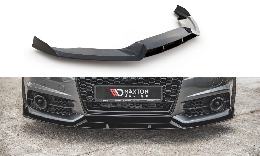Voorlip sideskirt diffuser - Audi A6 C7 Sedan Avant 14-17, Ophalen of Verzenden