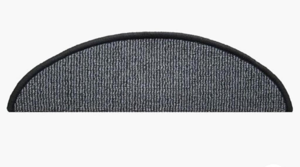 Nieuwe set 15 traptrede matten van merk Bueno zie info, Ophalen of Verzenden, Nieuw, 200 cm of meer, Grijs