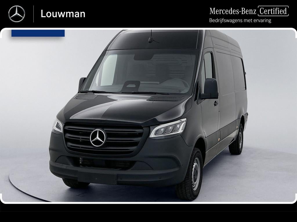 Mercedes-Benz Sprinter 319 1.9 CDI L2H2 Pro 3500KG Trekhaak, Auto's, Automaat, Gebruikt, Zwart, Mercedes-Benz