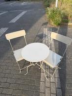 4x Bistrotafelset met twee stoelen, Overige materialen, Gebruikt, Eettafel, Tuinset