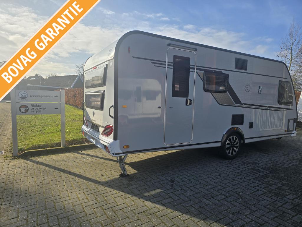 Knaus Sudwind 60 Years 540 FDK + autark + mover + ATC, Caravans en Kamperen, Caravans, Overige typen, Bedrijf, Treinzit, 6 tot 7 meter