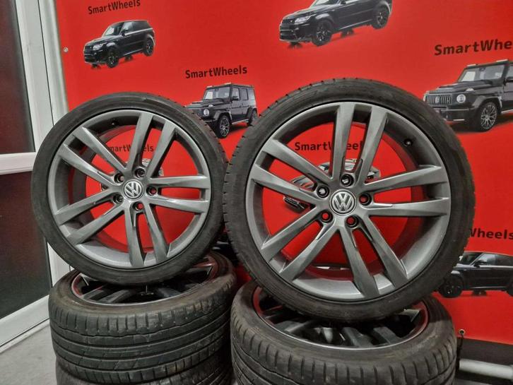 18 inch ORIGINEEL VOLKSWAGEN R-LINE SALVADOR CADDY VELGEN, Auto-onderdelen, Banden en Velgen, Banden en Velgen, 18 inch, 225 mm