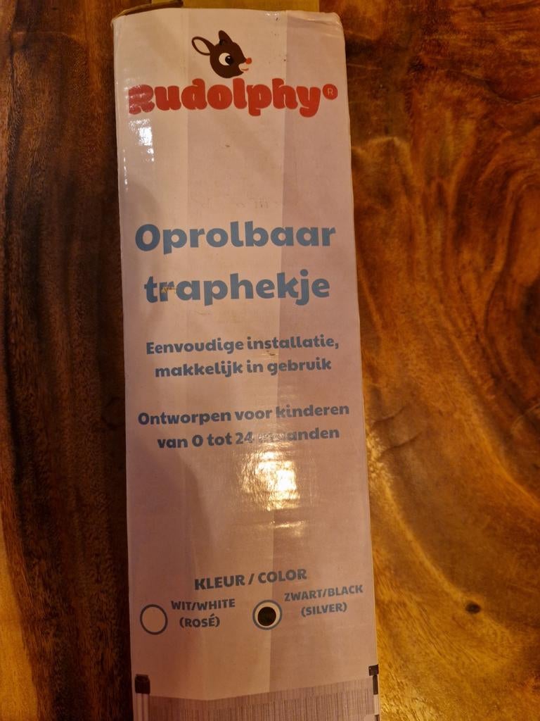 Rudolphy Oprolbaar Traphekje - Veilig en Compact, Ophalen, Overige materialen, Nieuw, 100 tot 115 cm