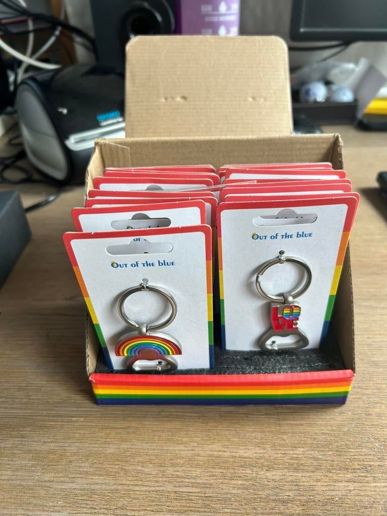 Partij pride regenboog producten bol amazone met ean nummers, Ophalen of Verzenden, Nieuw, Feestartikel, Verjaardag