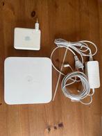 Apple AirPort & AirPort Express – set – werkend, Computers en Software, Ophalen of Verzenden, Gebruikt, Router, Apple AirPort Extreme