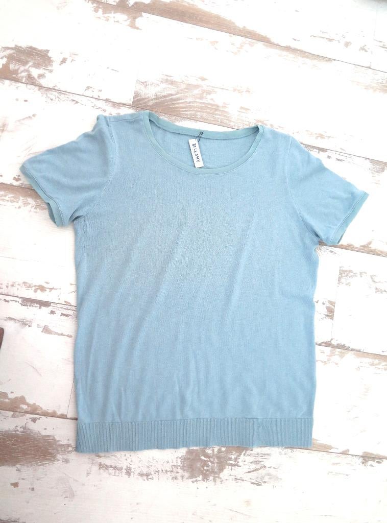 Bellamy top zacht blauw-groen mt. 40/42, Verzenden, Maat 42/44 (L), Bellamy, Zo goed als nieuw