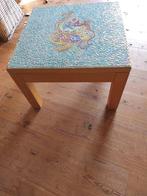 Tafeltje met ingelegt Mozaïek, Ophalen of Verzenden, Zo goed als nieuw, Tafel(s)