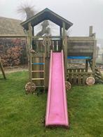 Jungle Gym Speeltoestel met Glijbaan en Klimwand, Ophalen, Gebruikt, Glijbaan