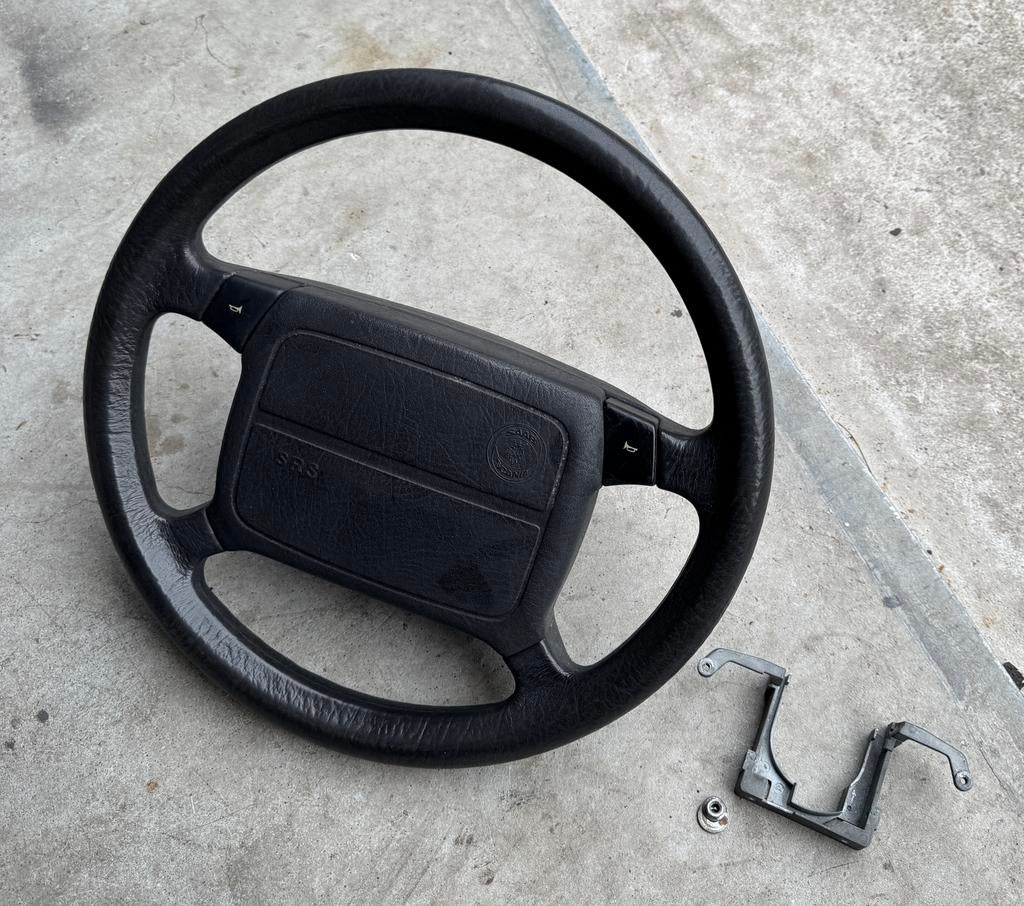 Saab 900 Classic stuurwiel met airbag, Auto-onderdelen, Ophalen of Verzenden, Gebruikt, Saab