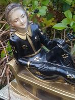 Prachtig Art Deco schouwbeeld (1e helft vorige eeuw)brocante, Ophalen of Verzenden