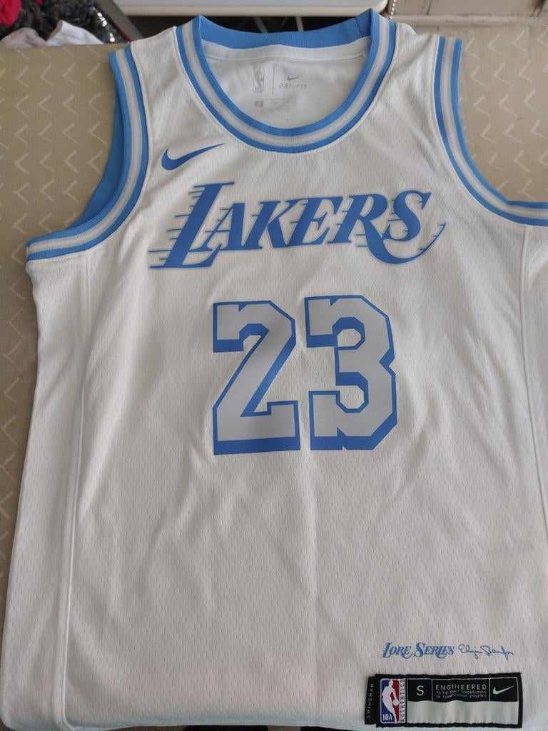 Nike Lakers LeBron James NBA Jersey - Maat S, Ophalen of Verzenden, Zo goed als nieuw, Overige typen