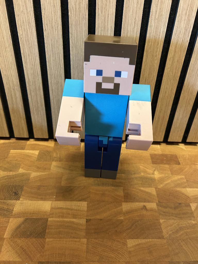 Steve Minecraft actiefiguur, Ophalen of Verzenden, Gebruikt