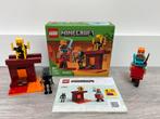 Lego minecraft, Ophalen of Verzenden, Zo goed als nieuw, Complete set, Lego
