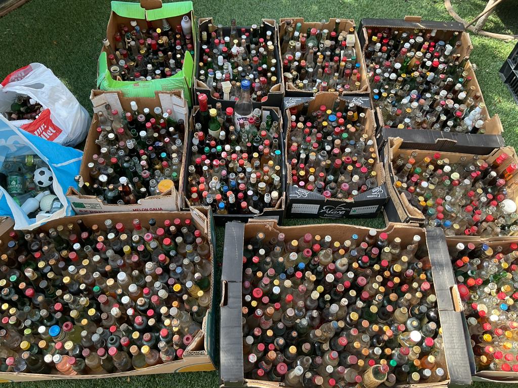 Miniatuur / mini flesjes drank, ruim 1000 stuks, Verzamelen, Ophalen of Verzenden, Gebruikt