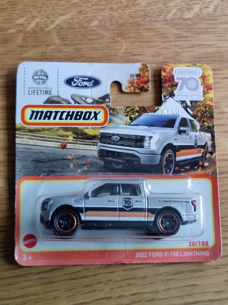 Matchbox Ford F150 Lightning, Ophalen of Verzenden, Auto