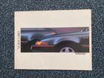 Volvo 480 autofolder (1989), Ophalen of Verzenden, Zo goed als nieuw, Volvo