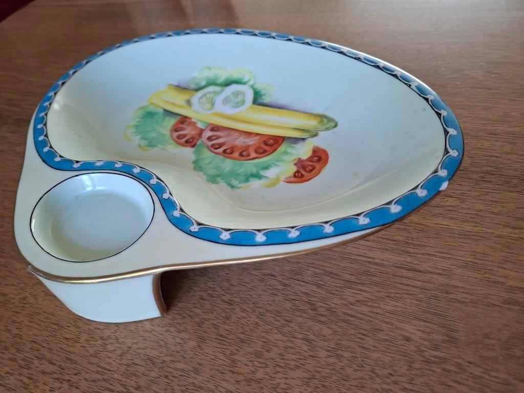 Jaren 60 , aspergeschaal., Ophalen of Verzenden, Huis en Inrichting