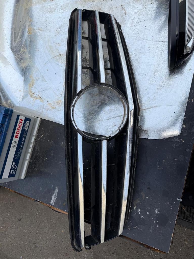 W204 Grill C-klasse grille voorbumper zwart met chroom, Ophalen of Verzenden
