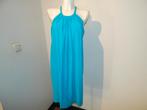 Studio Anneloes stretch strand jurk turquoise azuur blauwM, Maat 38/40 (M), Studio Anneloes, Knielengte, Gedragen
