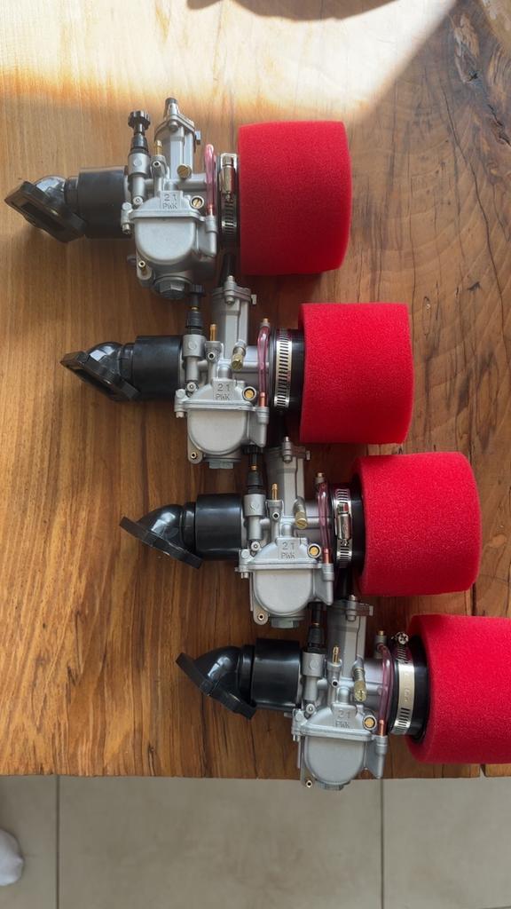 21mm carburateur inlaatset, Ophalen of Verzenden