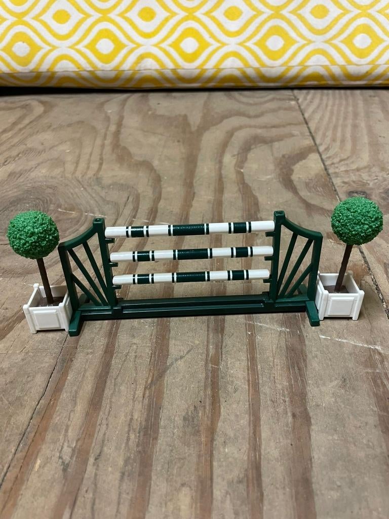 Schleich hindernis met boompjes, Ophalen, Gebruikt