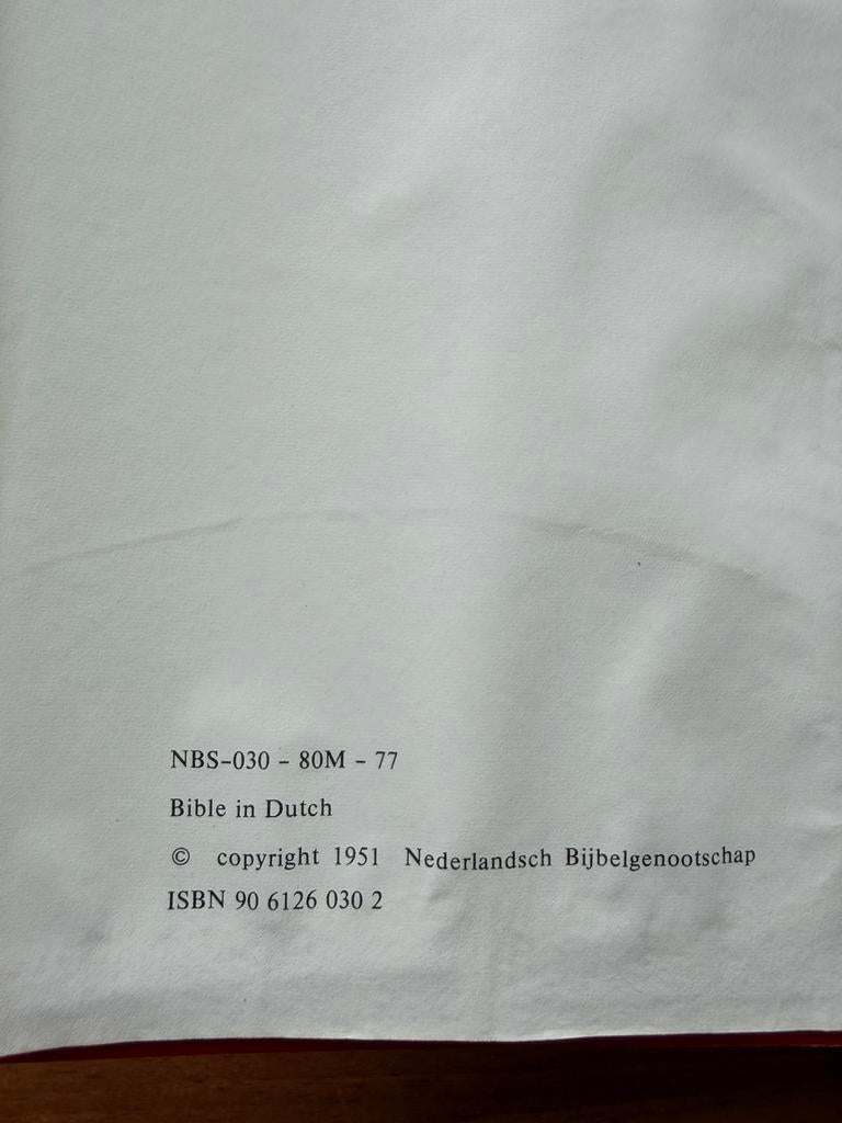 Oud Bijbeltje - Nederlands Bijbelgenootschap 1977, Antiek en Kunst, Antiek | Boeken en Bijbels, Ophalen of Verzenden