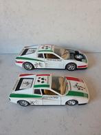 Burago auto 1:18 + 1:24 - Italia '90, Hobby en Vrije tijd, Modelauto's | 1:18, Ophalen of Verzenden, Gebruikt, Bburago
