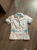 Zorgjasje wit met blauw maat M, Ophalen of Verzenden, Gedragen