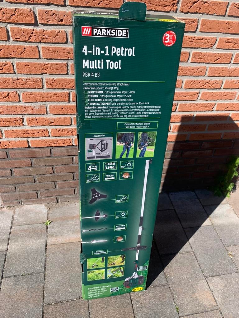 Parkside  multitool vier in 1, Ophalen, Zo goed als nieuw
