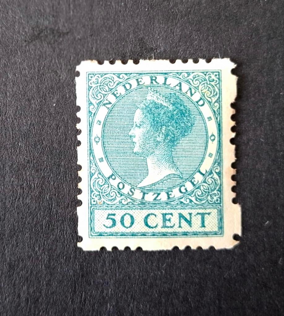 Nederland 1928 nvph R55 Vierzijdige hoekroltand Ongebruik, Ophalen of Verzenden