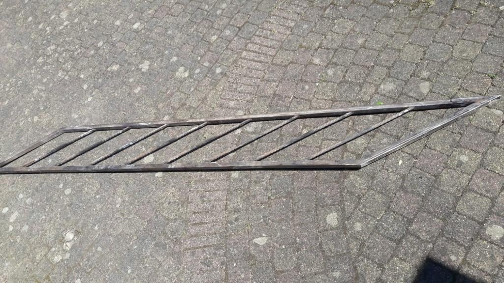 smeedijzeren hek, Ophalen, Gebruikt, IJzer, Sierhekwerk