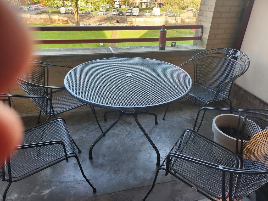 Royal Garden tuinset paar roest plekjes op tafelpoten, Ophalen of Verzenden, Zo goed als nieuw, Tuinset, Eettafel