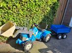 Traptractor met kar, Ophalen, Gebruikt, Overige merken, Met kar of aanhanger