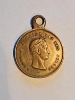 Herdenkingspenning 25 jaar inauguratie Leopold I 1856, Postzegels en Munten, Penningen en Medailles, Ophalen of Verzenden, Overige materialen