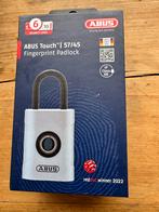 Abus Touch 57/45 Vingerafdruk Hangslot - Zo goed als nieuw, Ophalen of Verzenden, Zo goed als nieuw, Overige materialen, Slot
