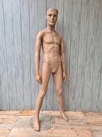 museum etalagepop man karakterhoofd 178 cm paspop, Verzamelen, Ophalen of Verzenden, Overige soorten, Overige gebieden, Overige typen