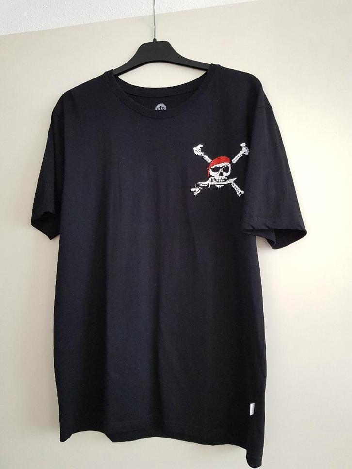 T-shirt Surrender the Booty Curacao maat L zwart, Kleding | Heren, T-shirts, Zo goed als nieuw, Maat 52/54 (L), Zwart, Ophalen of Verzenden