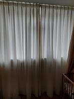 Zware kwaliteit witte gordijnen 230x250(bxh), Huis en Inrichting, Stoffering | Gordijnen en Lamellen, Ophalen, 100 tot 150 cm