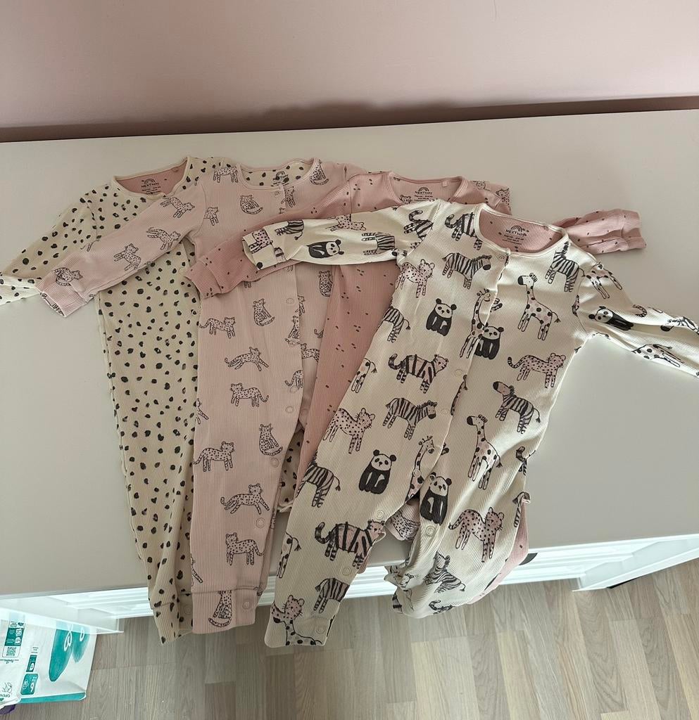 Next pyjama’s maat 80, Ophalen of Verzenden, Gebruikt, Meisje, Nacht- of Onderkleding