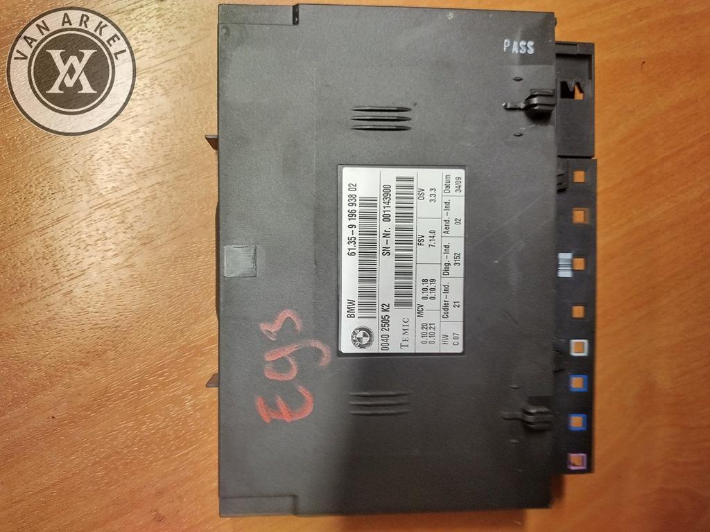 Stoel module E93 6196938, Auto-onderdelen, Gebruikt, -, -, Ophalen of Verzenden