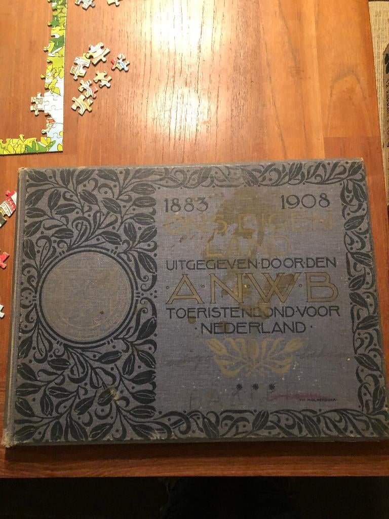 1883-1908 Ons Eigen Land. Fraai boek met oude foto's uit, Verzenden