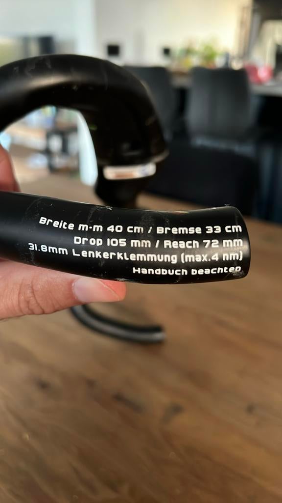 Racefiets aero stuur X Wing, Fietsen en Brommers, Fietsonderdelen, Gebruikt, Stuur, Ophalen of Verzenden, Racefiets
