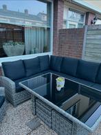 Hoek Lounge Dining set Durban I Links Ash Grey, Ophalen, 5 zitplaatsen, Gebruikt, Loungeset
