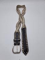 Nanni Milano statement riem – leer & metalen schakels, Kleding | Dames, 3 tot 5 cm, Nijmegen, Echt leder, Verhip-vintage.nl